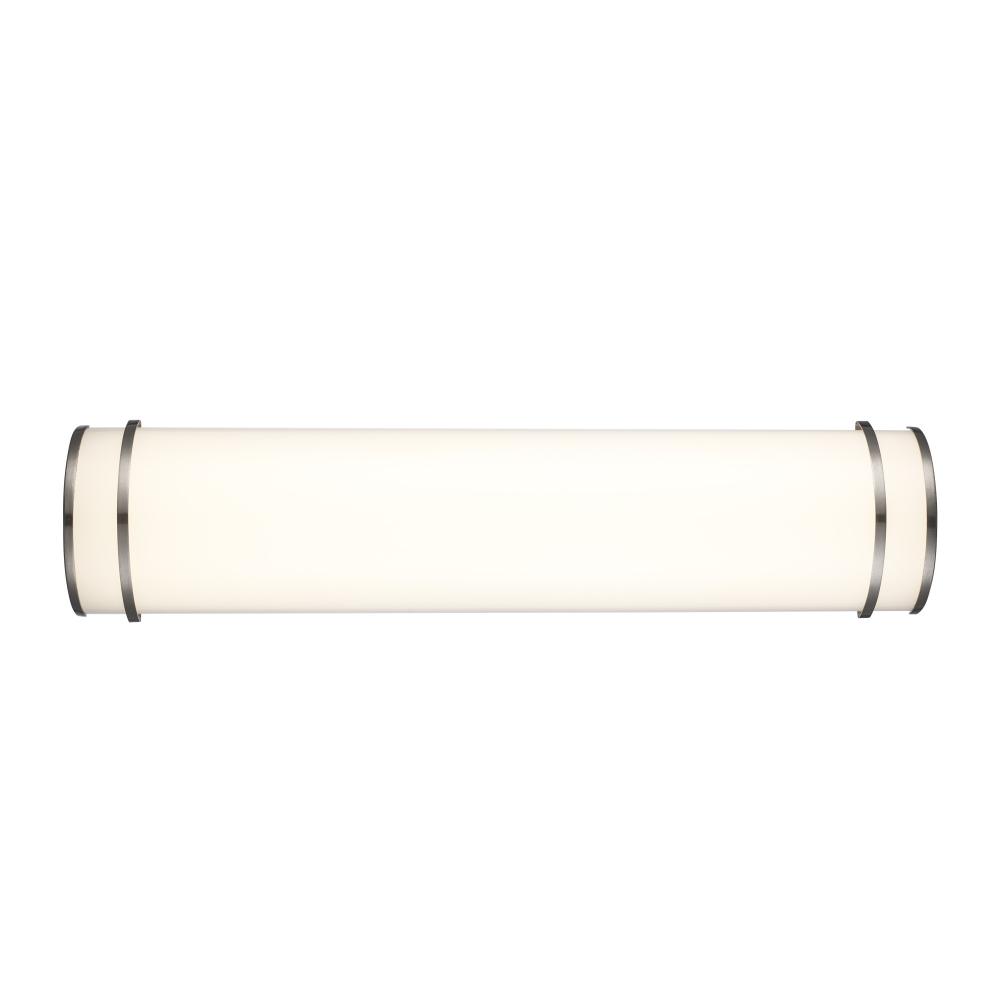 LED SCONCE-24" DOUBLE RING-BN